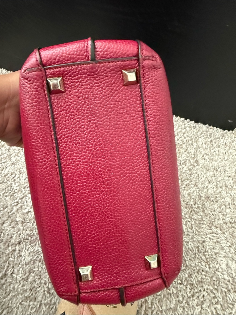 mcm Mini Milla Tote Burgundy - Picture 7 of 12